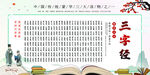 三字经宣传展板