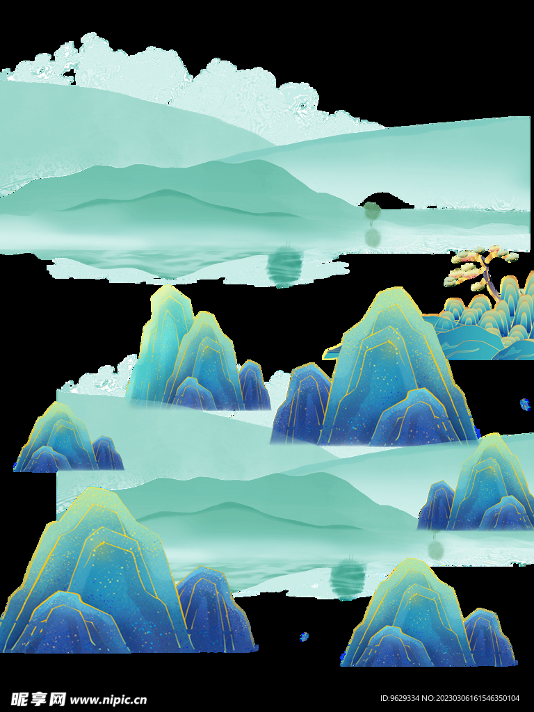 山水画