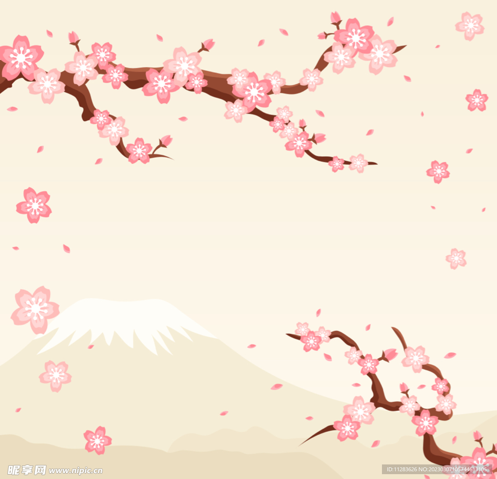 樱花素材