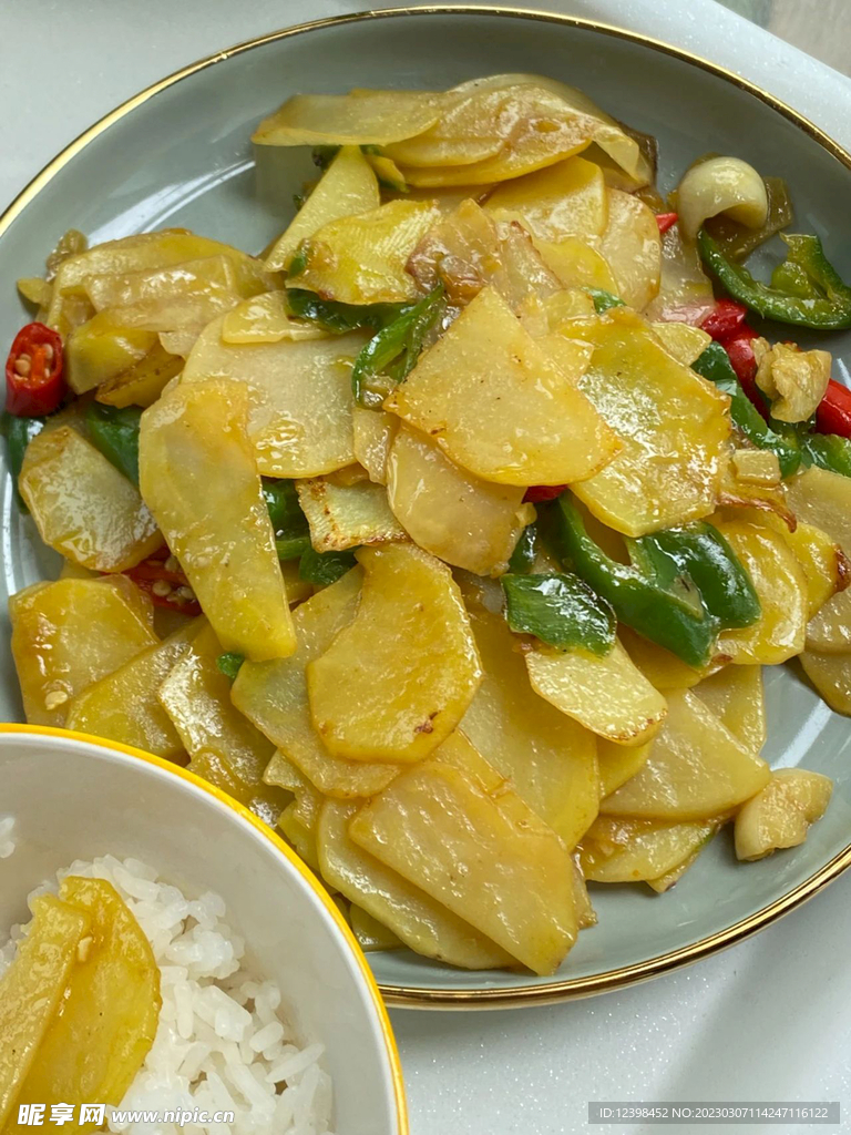 炒土豆片