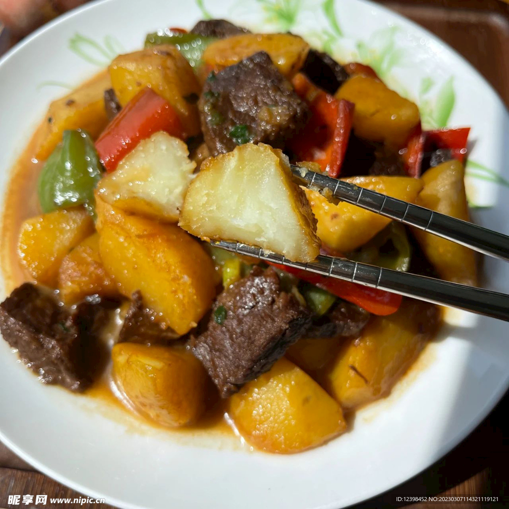 土豆炖牛肉