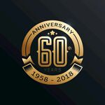 60周年金色图标