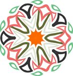 春季春天复古印花图案图形背景