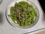 牛肉炒青椒