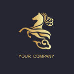 天马行空logo设计