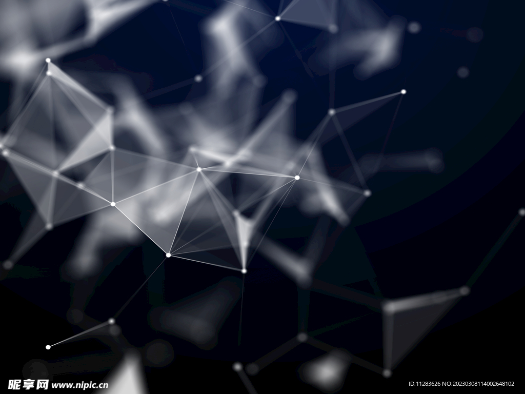 3D抽象科技背景