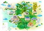 旅游吃喝玩乐建筑