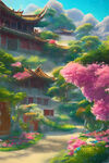 风景插画