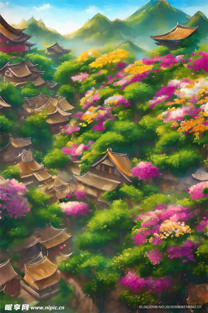 风景插画