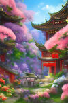 风景插画