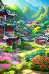 风景插画