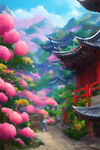 风景插画