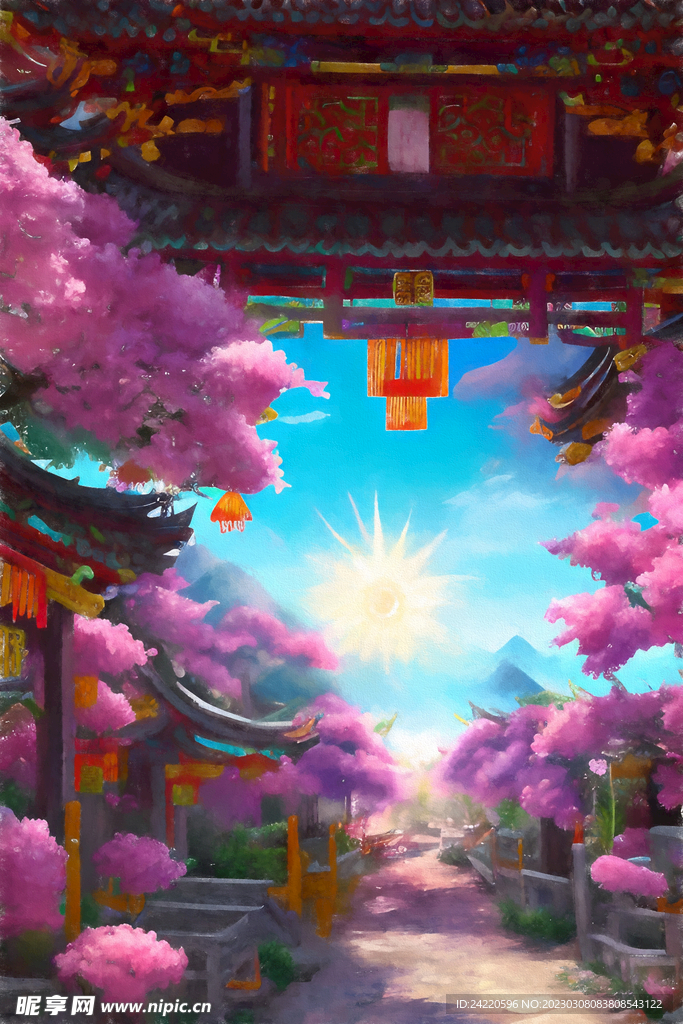 风景插画