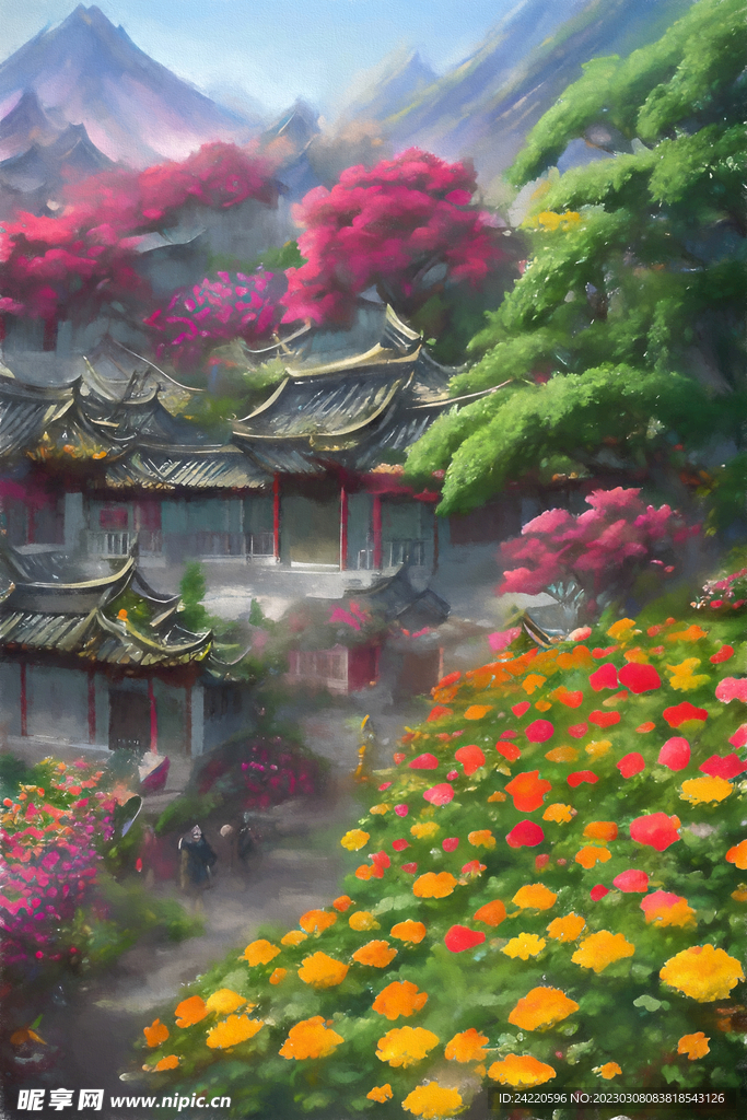 风景插画