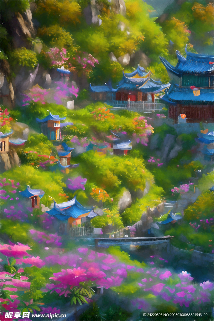 风景插画