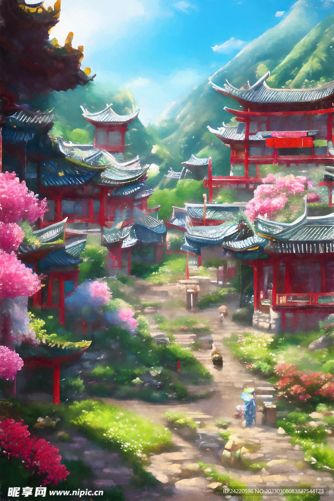 风景插画