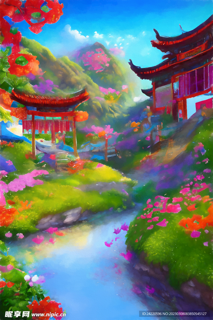 风景插画