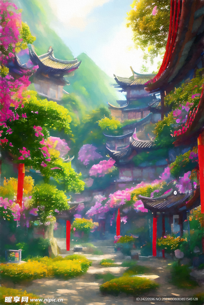 风景插画