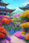 风景插画