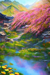 风景插画