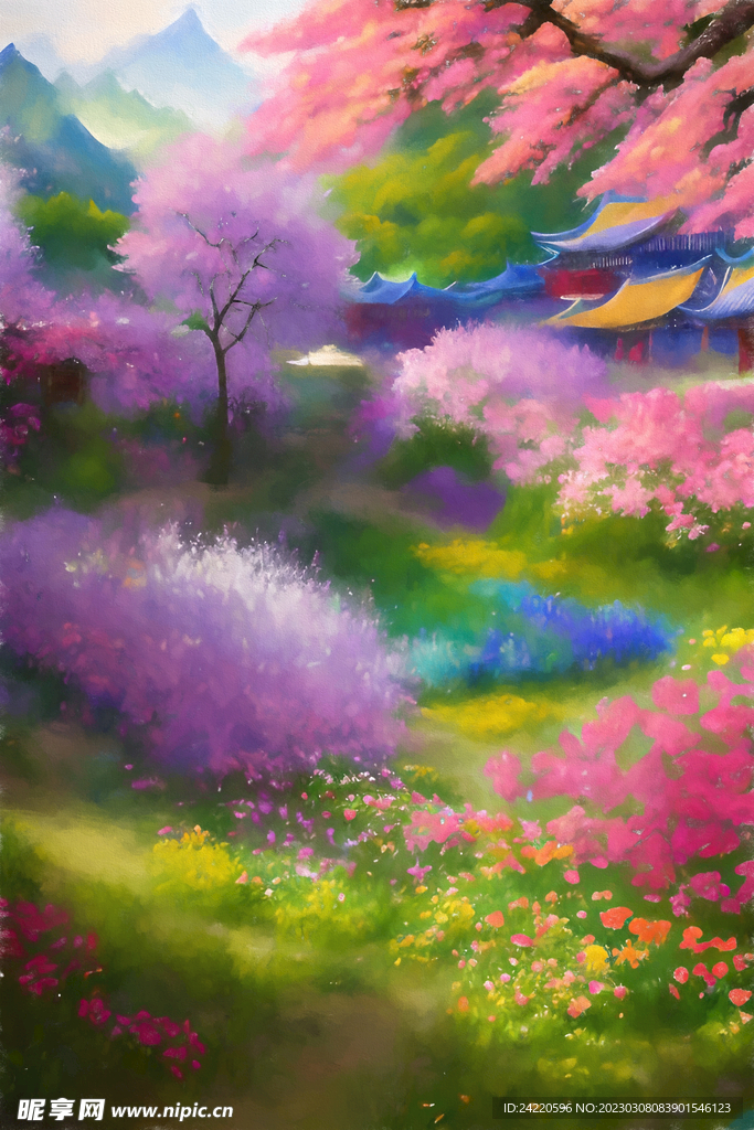 风景插画