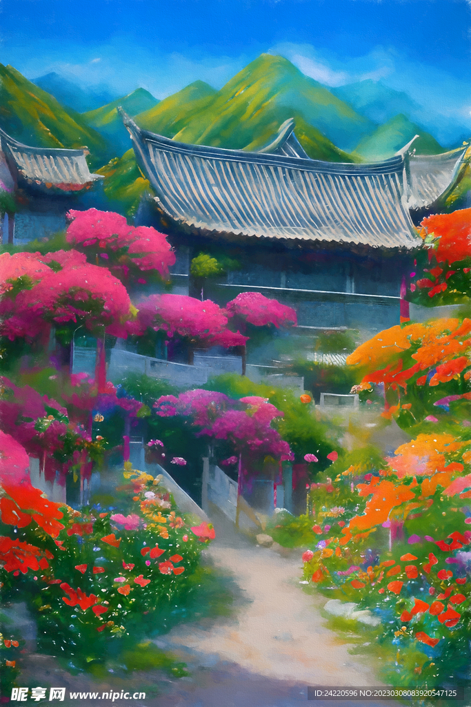 风景插画