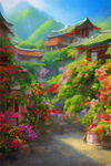 风景插画