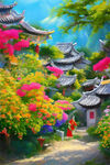 风景插画