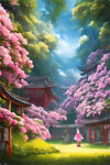 风景插画