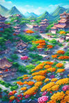 风景插画