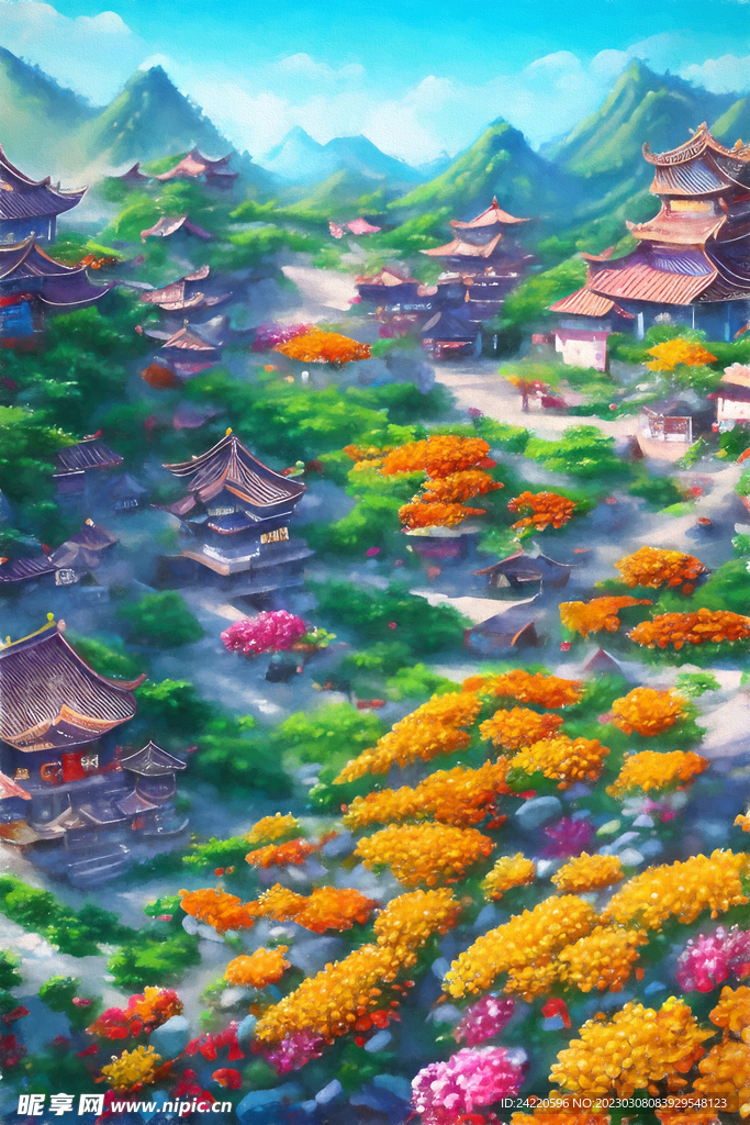 风景插画