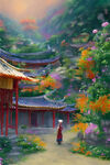风景插画
