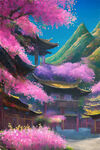 风景插画
