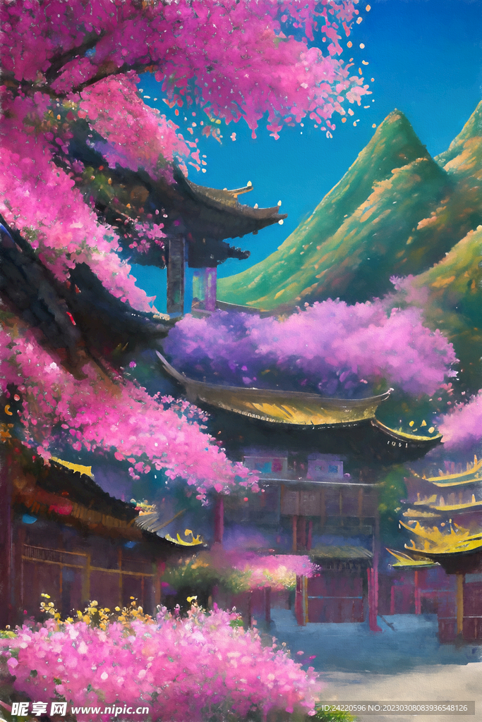 风景插画