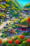 风景插画