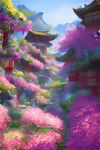 风景插画
