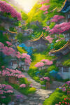 风景插画