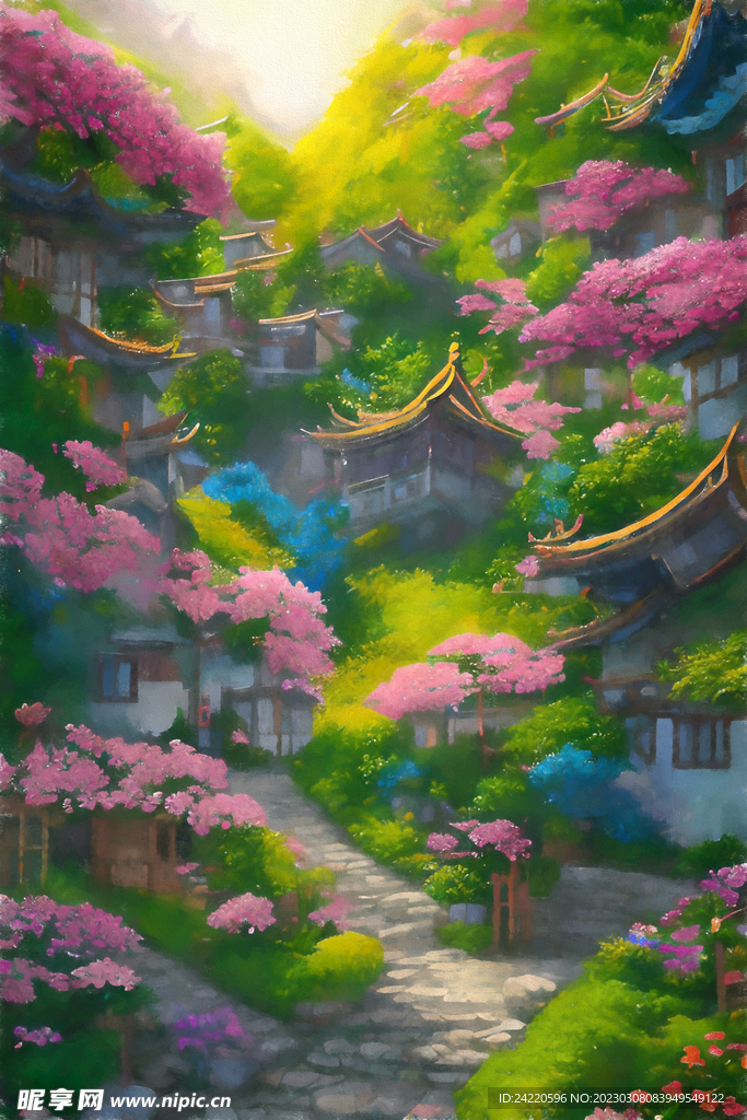 风景插画