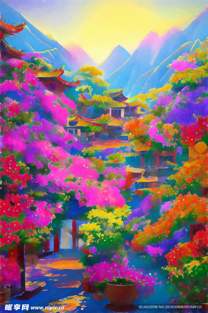 风景插画