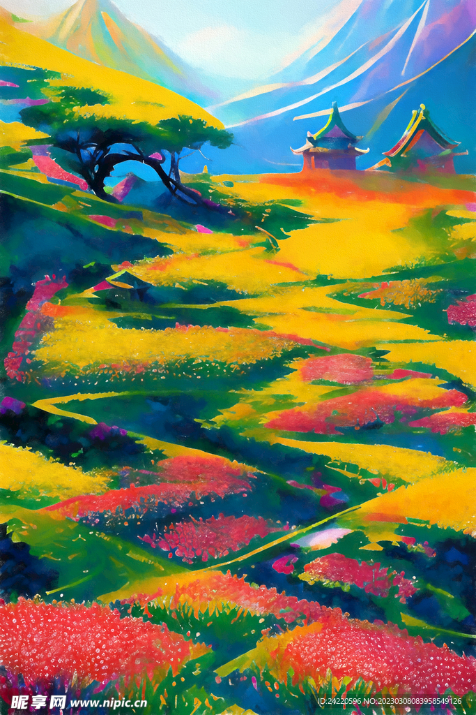 风景插画