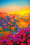 风景插画