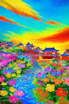 风景插画