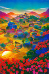 风景插画