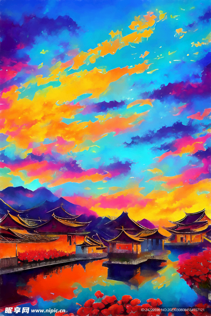 风景插画