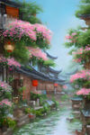 风景插画