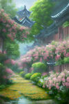 风景插画