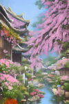 风景插画
