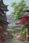 风景插画