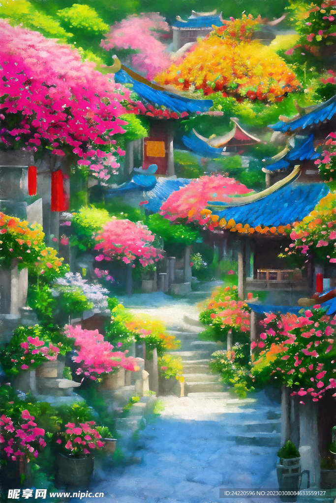 风景插画