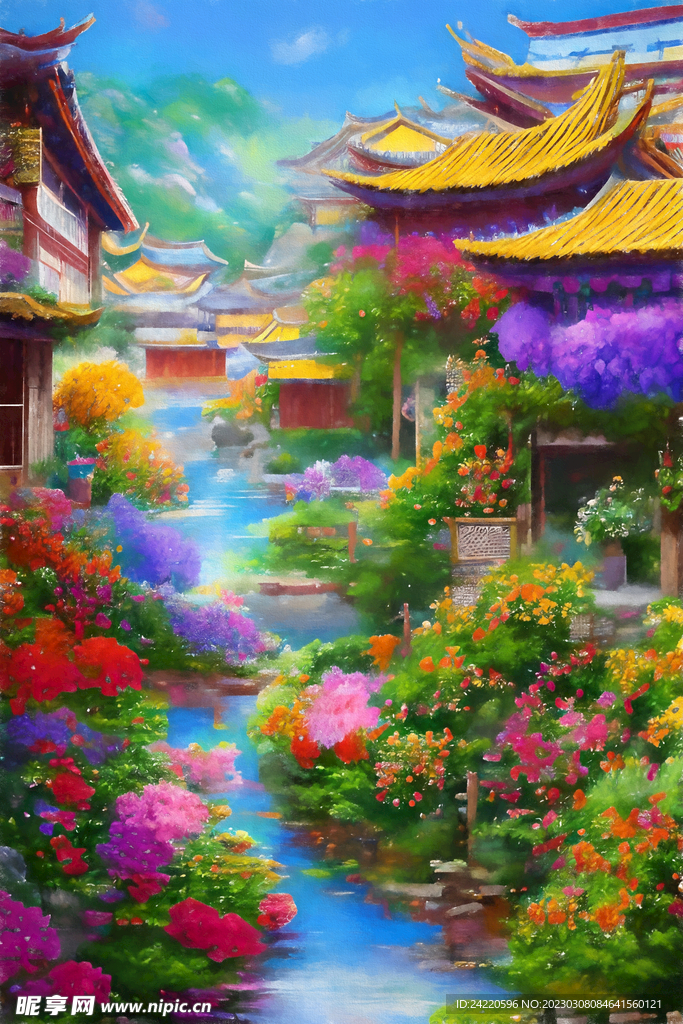 风景插画